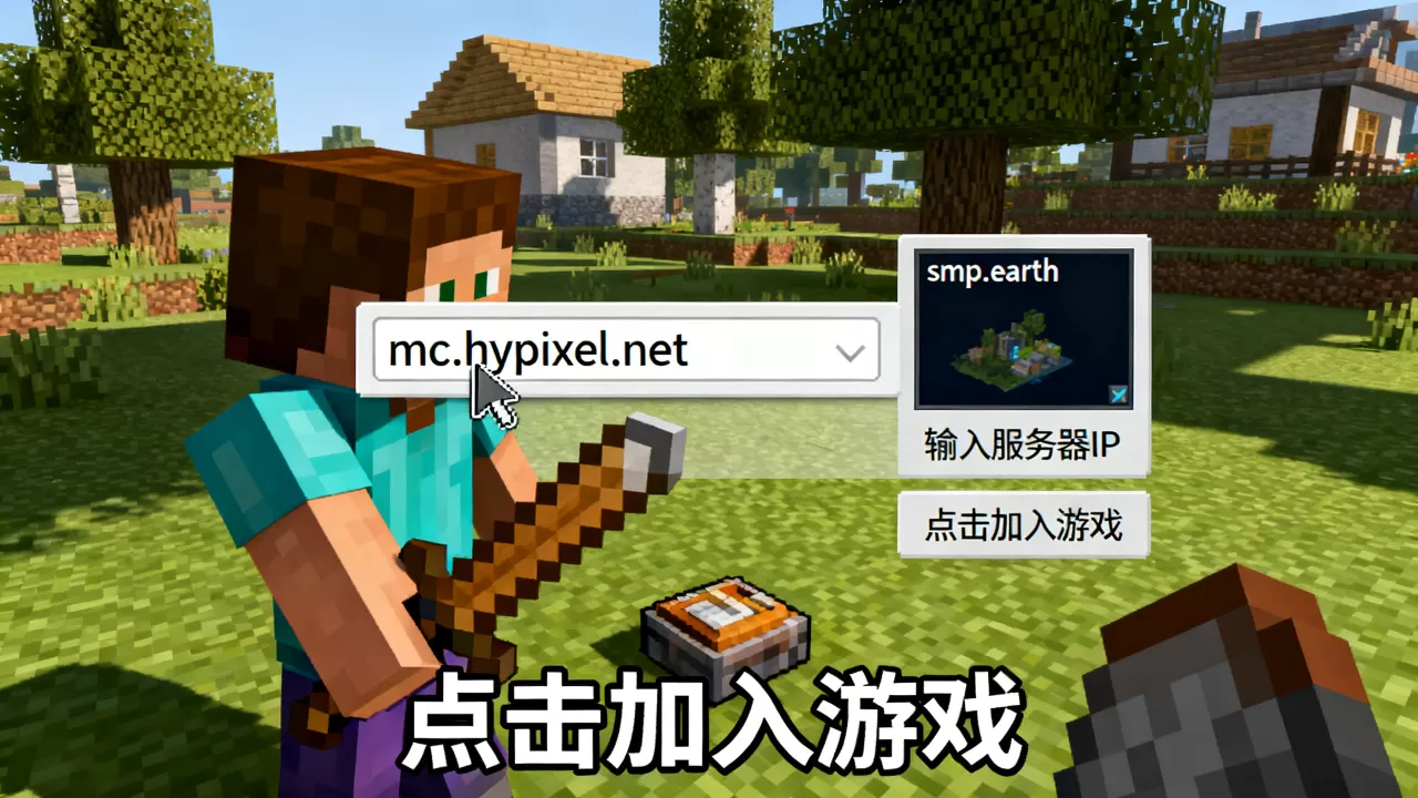 我的世界正版服务器有哪些IP地址,怎么进? 我的世界正版服务器有哪些IP地址,怎么进?