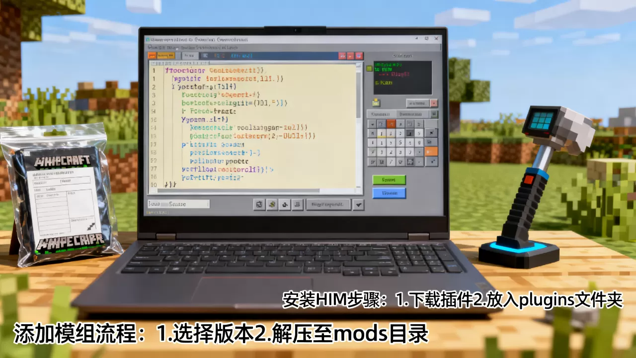 我的世界服务器控制台怎么安装HIM?,服务器怎么添加模组? 我的世界服务器控制台怎么安装HIM?,服务器怎么添加模组?