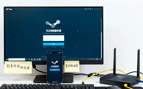 Steam登录连不上怎么办，无法连接服务器怎么解决？
