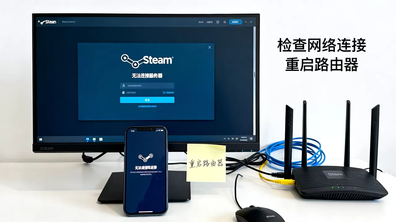 Steam登录连不上怎么办,无法连接服务器怎么解决? Steam登录连不上怎么办,无法连接服务器怎么解决?