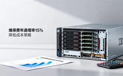 IBM服务器维保费每年递增多少，怎么降低续保成本？