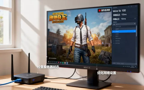 吃鸡服务器满载win10怎么解决，网络延迟高怎么处理？