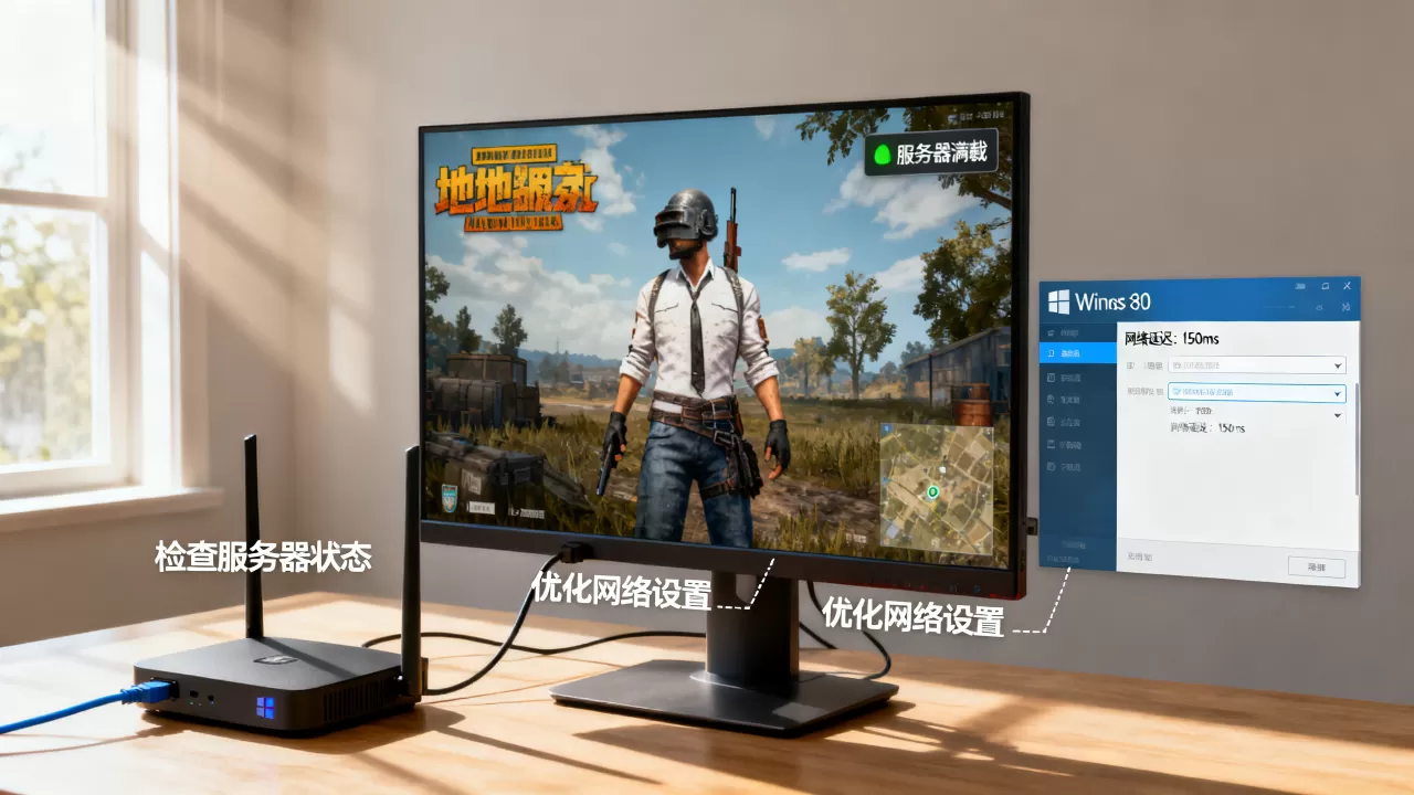 吃鸡服务器满载win10怎么解决,网络延迟高怎么处理? 吃鸡服务器满载win10怎么解决,网络延迟高怎么处理?