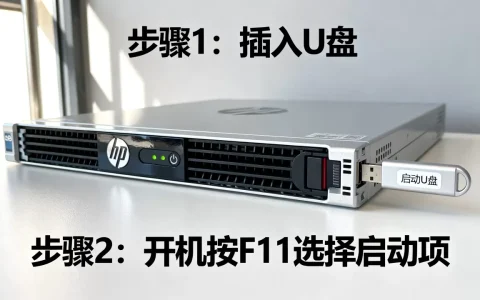 惠普g8服务器从U盘启动怎么做，启动步骤是什么？