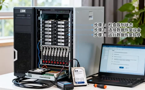 IBM服务器RAID5磁盘阵列怎么读出，数据恢复步骤详解？