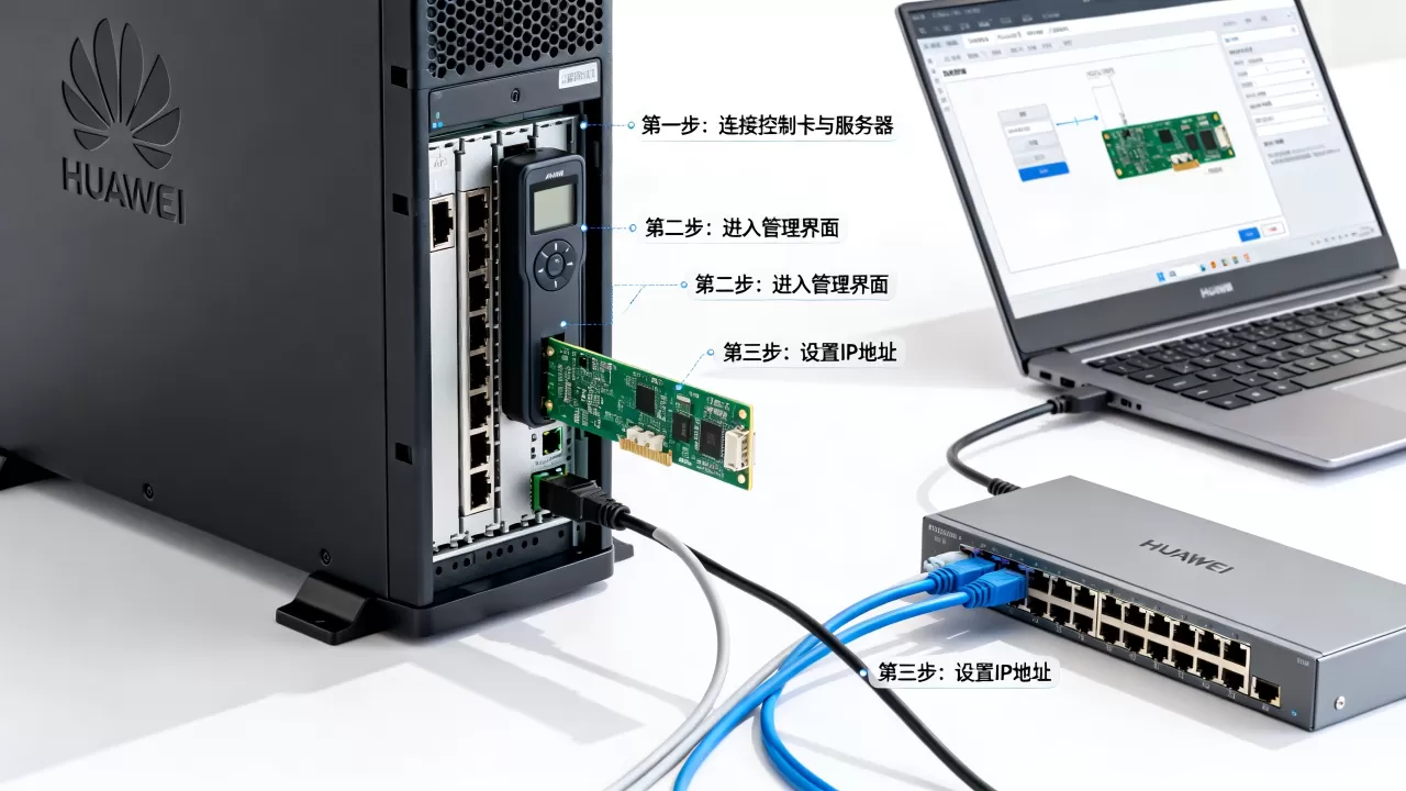 如何配置华为服务器远程控制卡IP?,详细步骤是什么 如何配置华为服务器远程控制卡IP?,详细步骤是什么