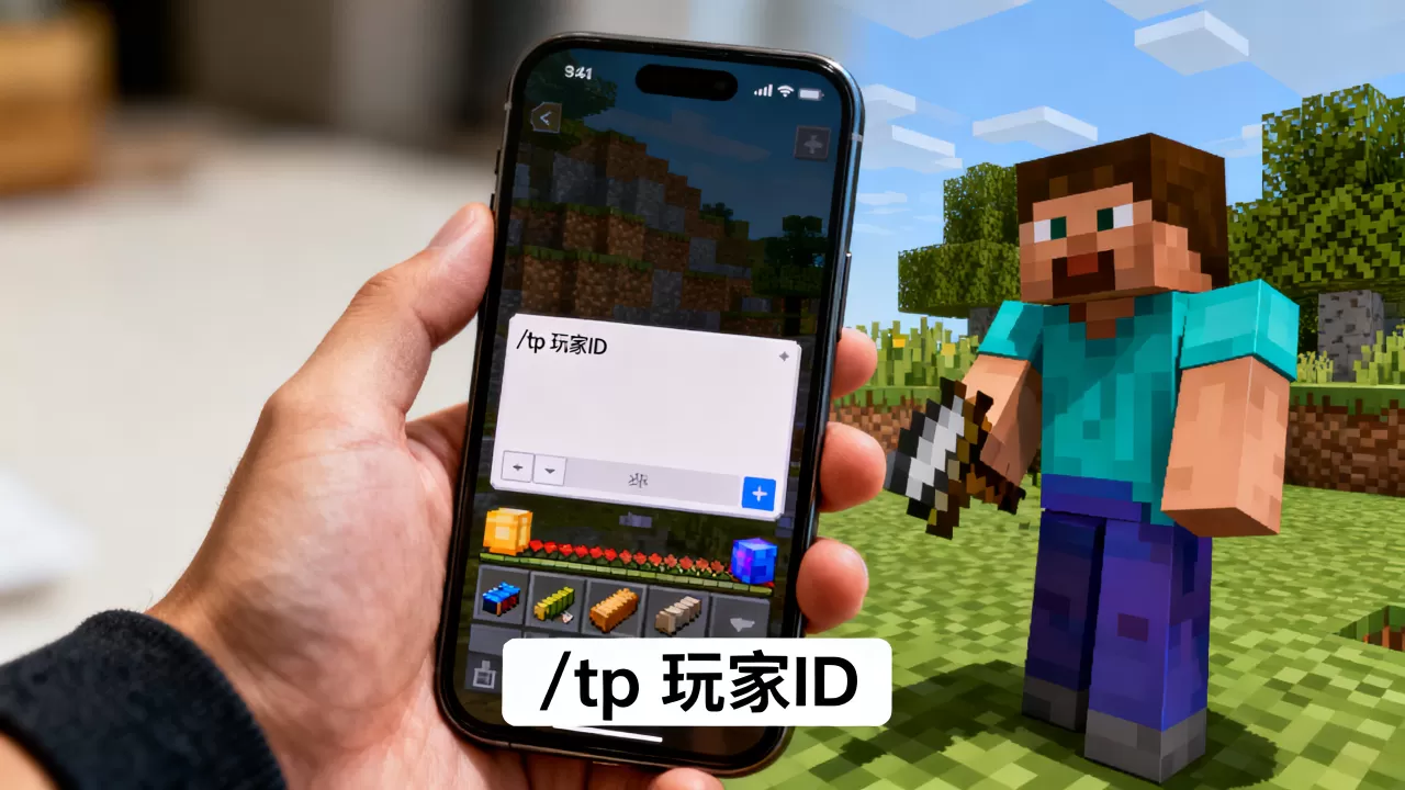 我的世界手机版服务器怎么tp别人?,手机版tp指令怎么用? 我的世界手机版服务器怎么tp别人?,手机版tp指令怎么用?