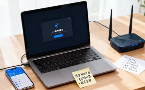 LOL出现服务器错误怎么解决，主要原因是什么