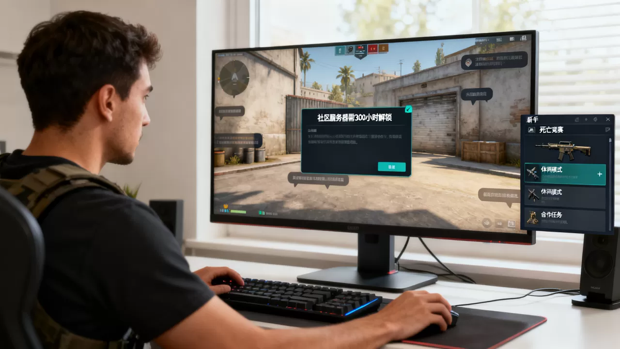 csgo社区服务器没满300小时怎么办?新手还能玩哪些模式 csgo社区服务器没满300小时怎么办?新手还能玩哪些模式