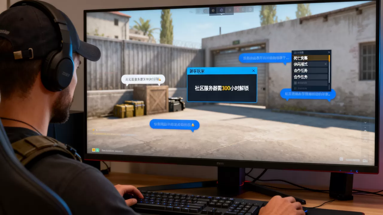 csgo社区服务器没满300小时怎么办?新手还能玩哪些模式 csgo社区服务器没满300小时怎么办?新手还能玩哪些模式