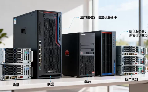 国有化服务器有哪些品牌，国产服务器和信创服务器有什么区别？