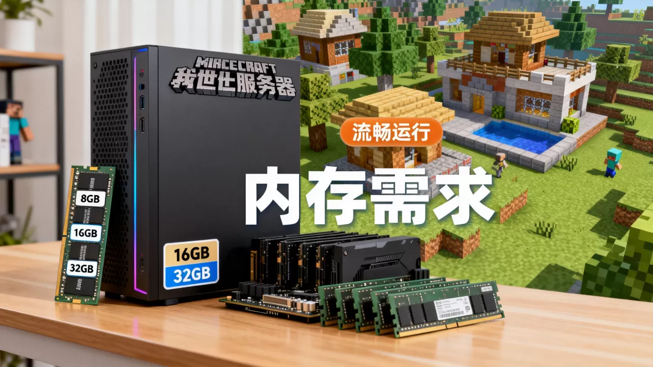 我的世界服务器到底需要多少g内存才流畅,该怎么选? 我的世界服务器到底需要多少g内存才流畅,该怎么选?