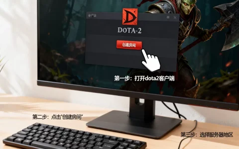 dota2建房间怎么改服务器地区？，详细操作步骤是什么