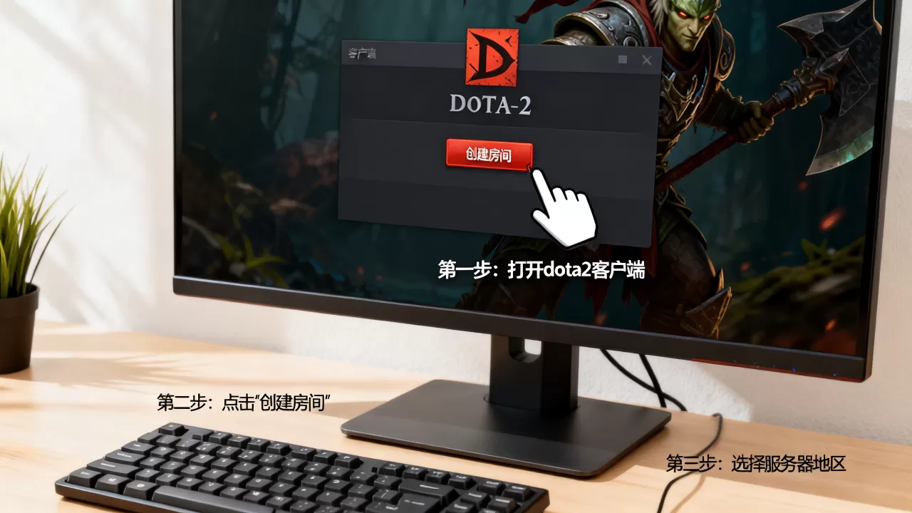 dota2建房间怎么改服务器地区?,详细操作步骤是什么 dota2建房间怎么改服务器地区?,详细操作步骤是什么