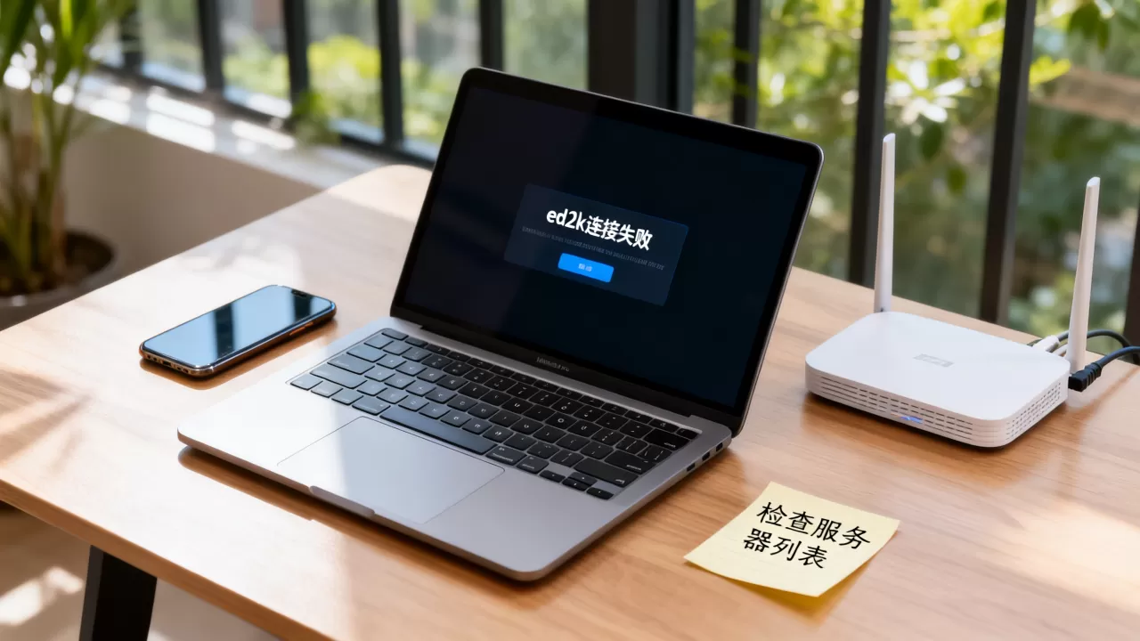 ed2k连接不上服务器列表怎么办,ed2k为什么连接失败 ed2k连接不上服务器列表怎么办,ed2k为什么连接失败