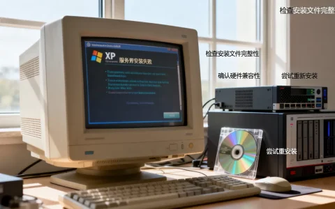 XP安装服务器失败怎么办，XP系统服务器安装失败怎么解决？