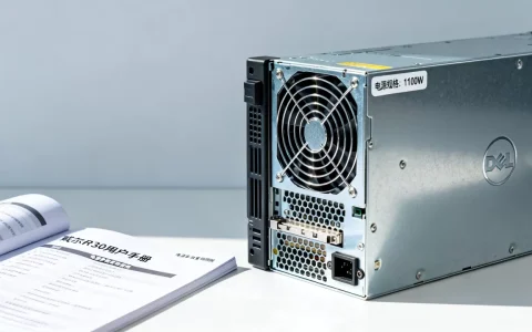 戴尔r730服务器电源多少瓦，怎么快速查看？