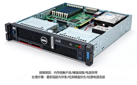 戴尔服务器报A2错怎么处理，故障原因有哪些？