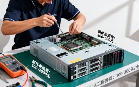 维修二手服务器要多少钱，费用大概是多少？