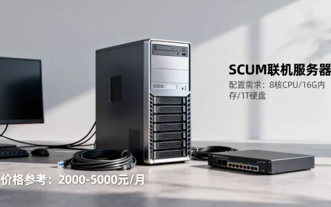SCUM联机还得买服务器吗，大概多少钱？