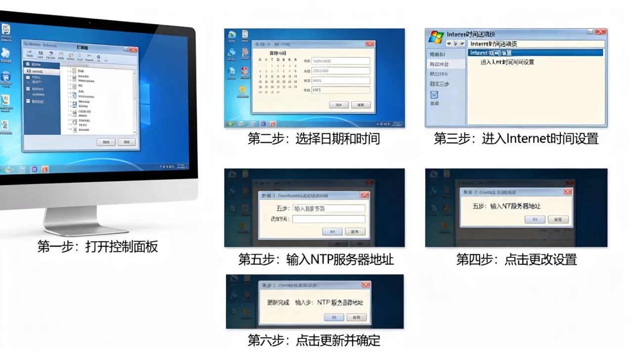 win7怎么设置NTP时间服务器地址,具体步骤是什么? win7怎么设置NTP时间服务器地址,具体步骤是什么?