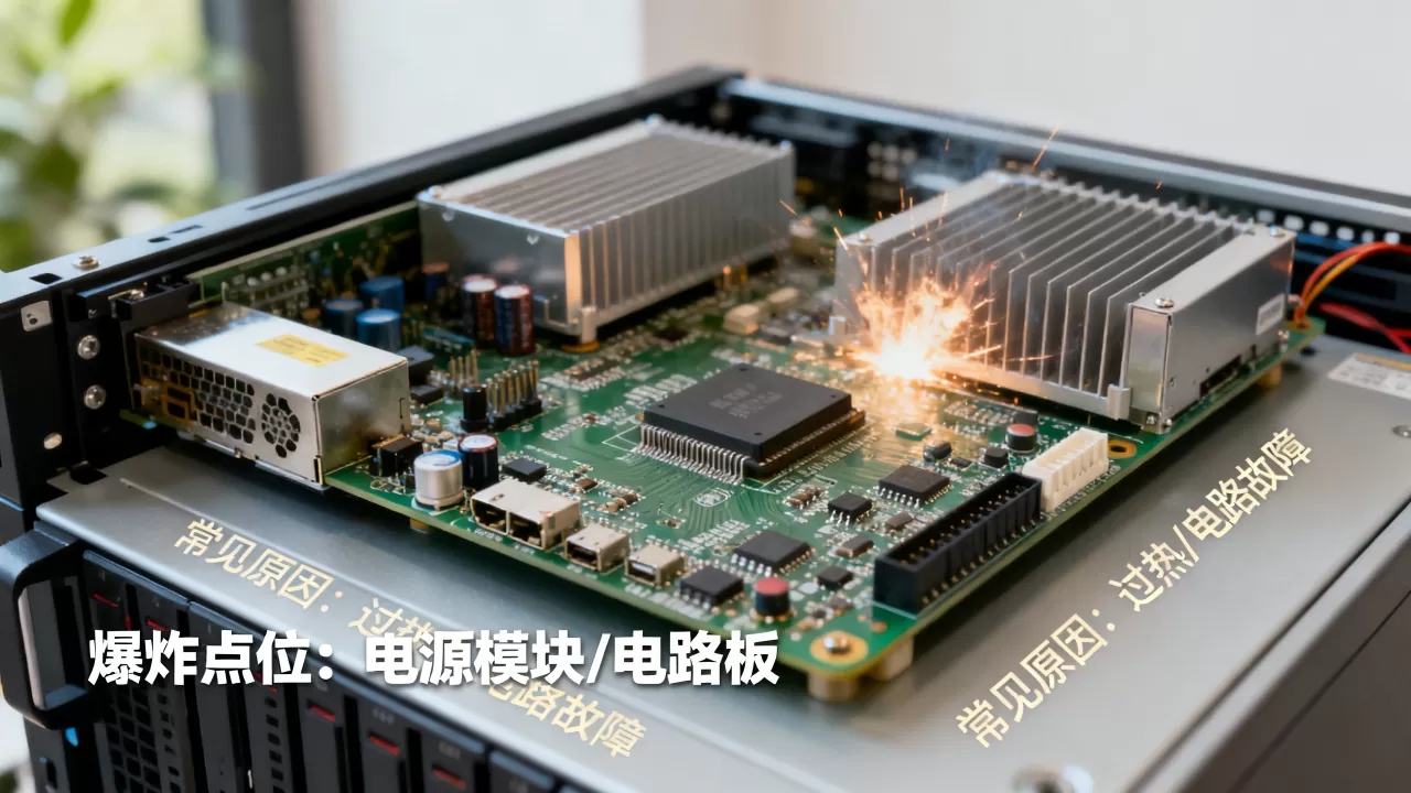 服务器爆炸点位有哪些?,常见原因是什么? 服务器爆炸点位有哪些?,常见原因是什么?