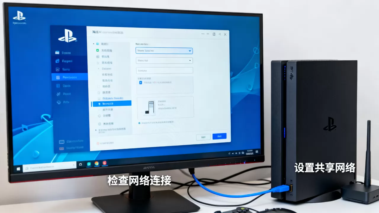 电脑如何设置才能让PS4连上服务器,怎么解决 电脑如何设置才能让PS4连上服务器,怎么解决