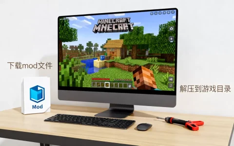 我的世界自定义服务器mod到底怎么用，怎么安装