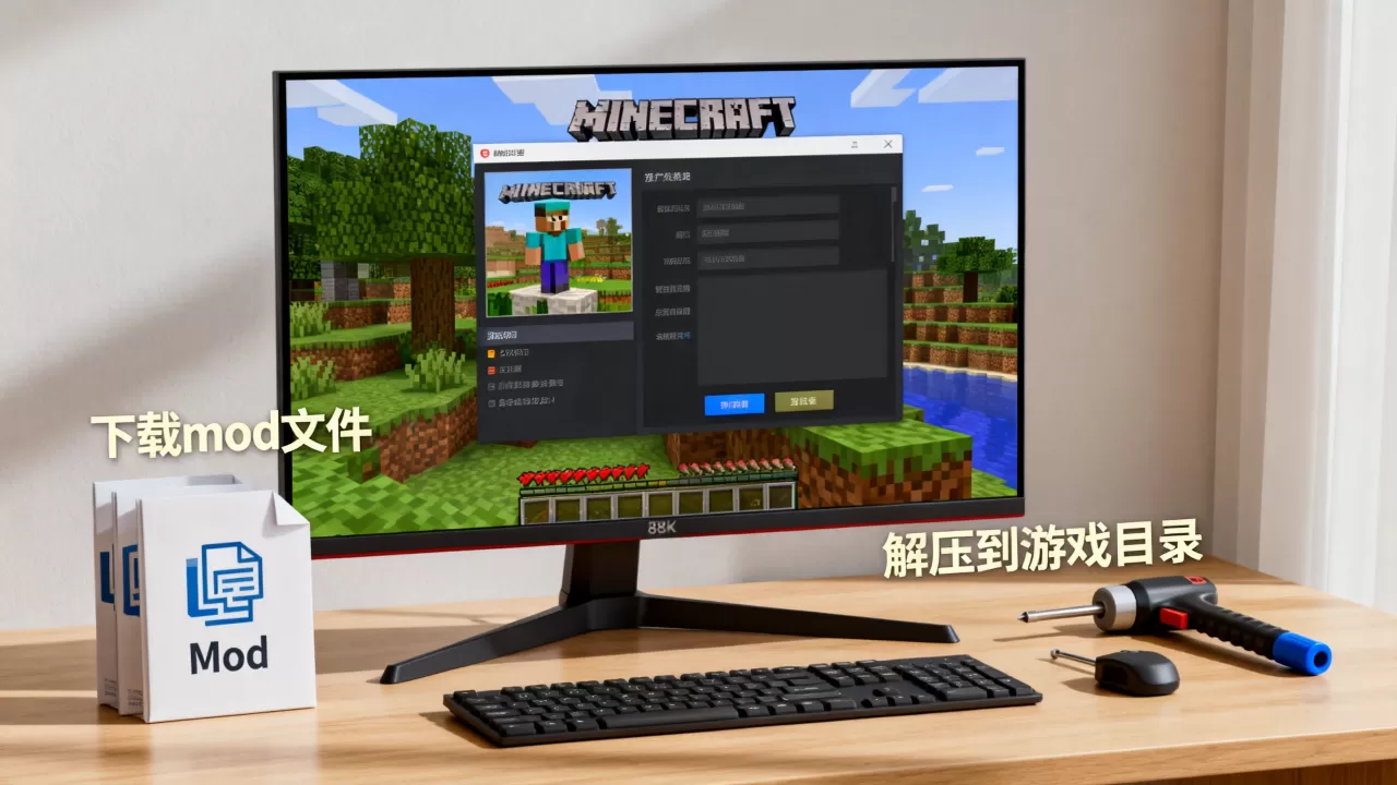 我的世界自定义服务器mod到底怎么用,怎么安装 我的世界自定义服务器mod到底怎么用,怎么安装