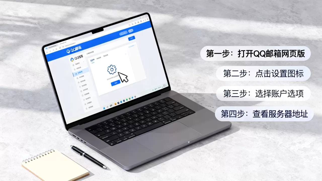 电脑上怎么查看自己的QQ邮箱服务器地址,具体步骤是什么? 电脑上怎么查看自己的QQ邮箱服务器地址,具体步骤是什么?