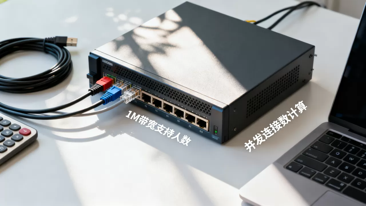 服务器1M带宽能支持多少人在线?,并发连接数怎么计算 服务器1M带宽能支持多少人在线?,并发连接数怎么计算
