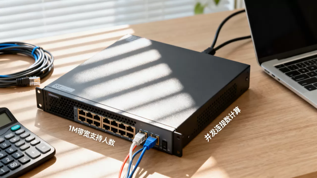 服务器1M带宽能支持多少人在线?,并发连接数怎么计算 服务器1M带宽能支持多少人在线?,并发连接数怎么计算
