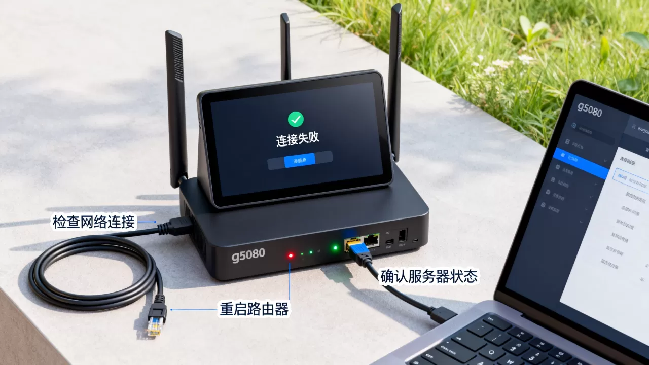 g5080为何连接不上服务器,解决方法有哪些 g5080为何连接不上服务器,解决方法有哪些