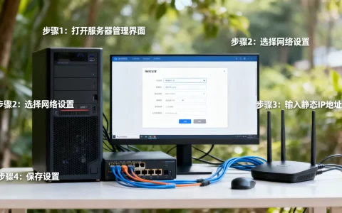 电脑服务器怎么设置IP地址？，静态IP地址怎么填？