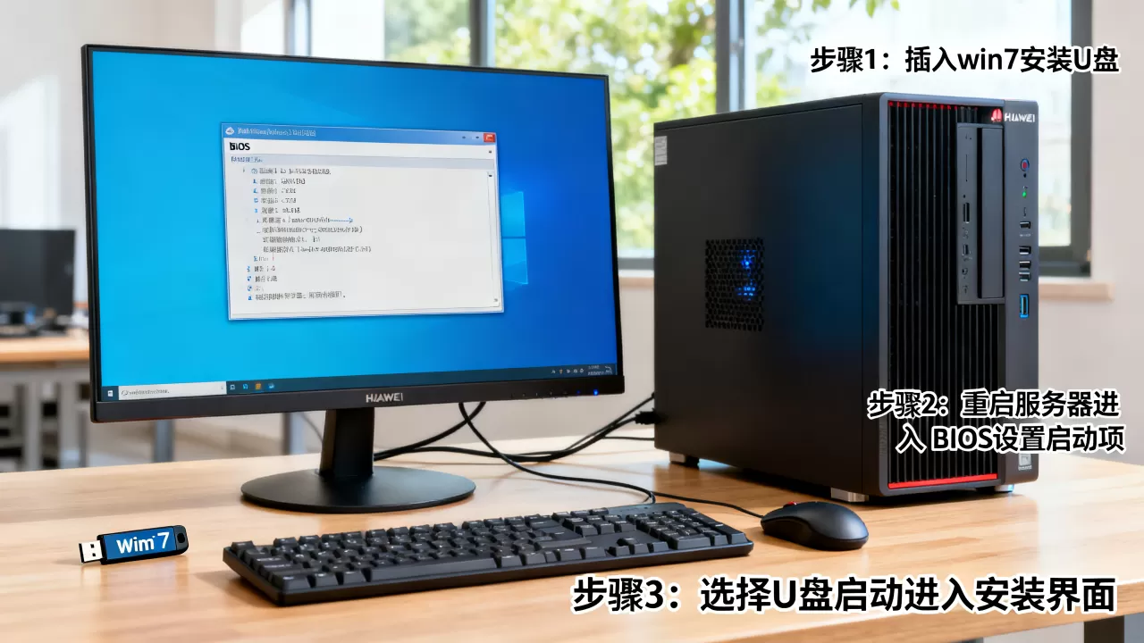 华为服务器怎么装win7系统?安装步骤是什么 华为服务器怎么装win7系统?安装步骤是什么