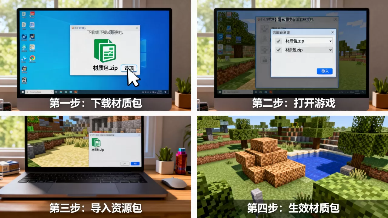 我的世界易ec服务器怎么加材质包?,具体步骤是什么? 我的世界易ec服务器怎么加材质包?,具体步骤是什么?