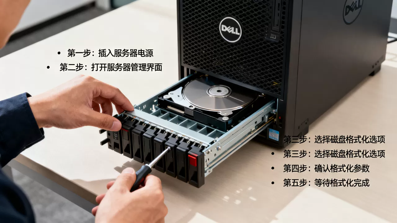 戴尔服务器磁盘格式化怎么操作,详细步骤是什么? 戴尔服务器磁盘格式化怎么操作,详细步骤是什么?