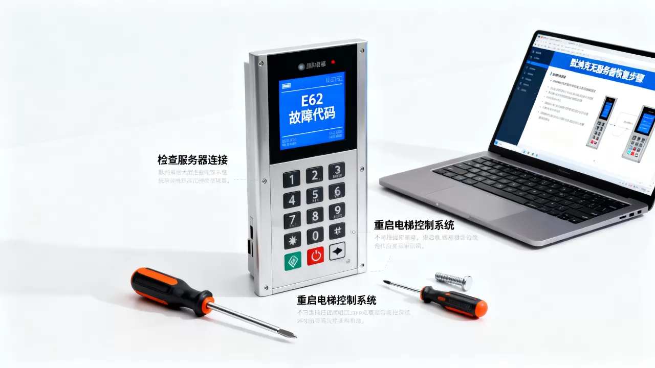 默纳克E62无服务器如何恢复,电梯E62故障代码怎么解决? 默纳克E62无服务器如何恢复,电梯E62故障代码怎么解决?