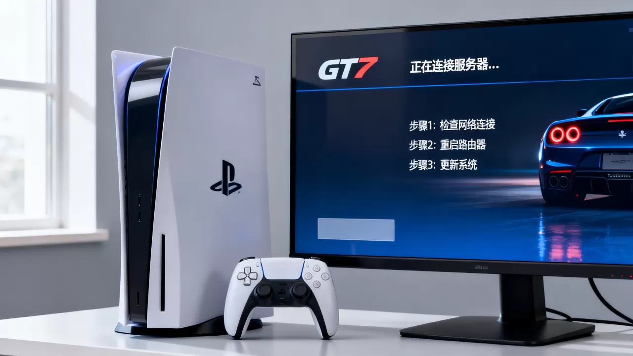 PS5游戏GT7怎么连接服务器?,连不上怎么回事? PS5游戏GT7怎么连接服务器?,连不上怎么回事?