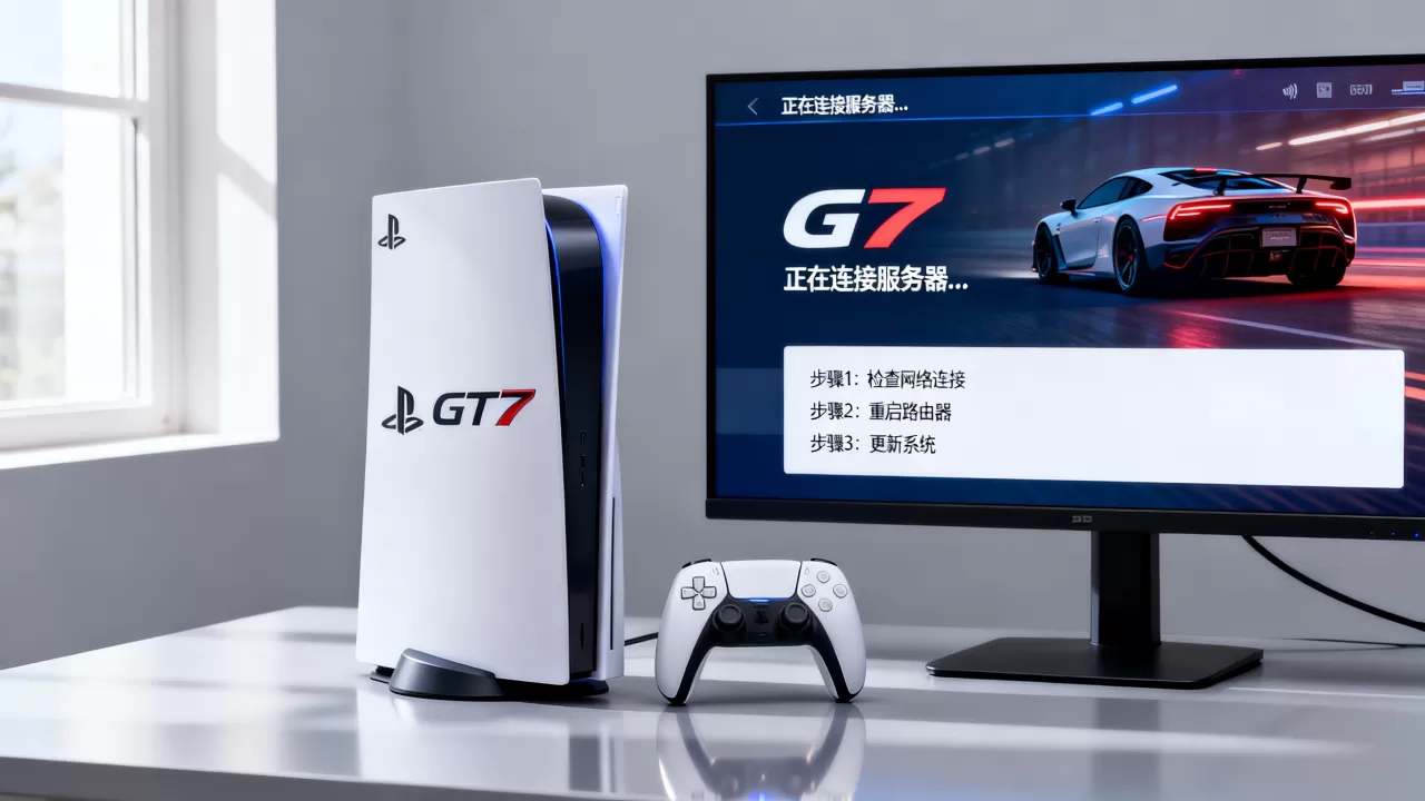 PS5游戏GT7怎么连接服务器?,连不上怎么回事? PS5游戏GT7怎么连接服务器?,连不上怎么回事?