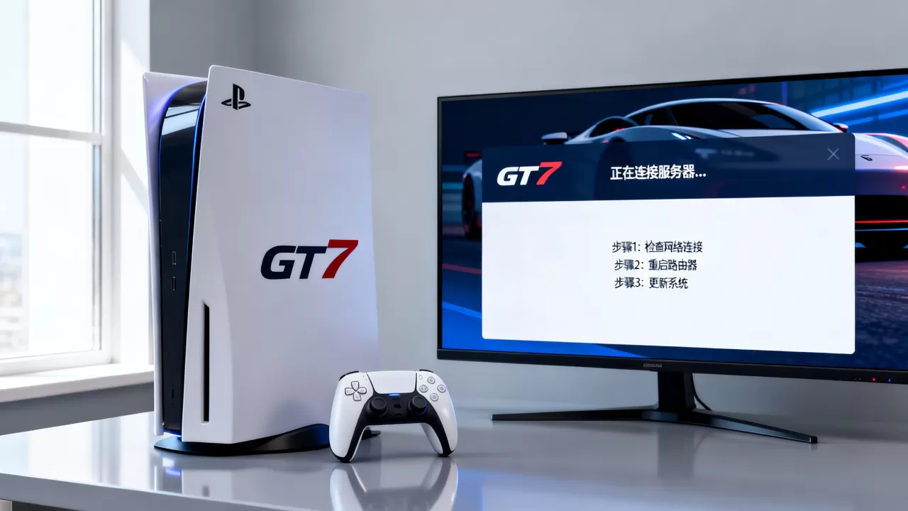 PS5游戏GT7怎么连接服务器?,连不上怎么回事? PS5游戏GT7怎么连接服务器?,连不上怎么回事?