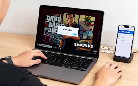 GTA5被挂崩了服务器咋办，游戏进不去怎么解决