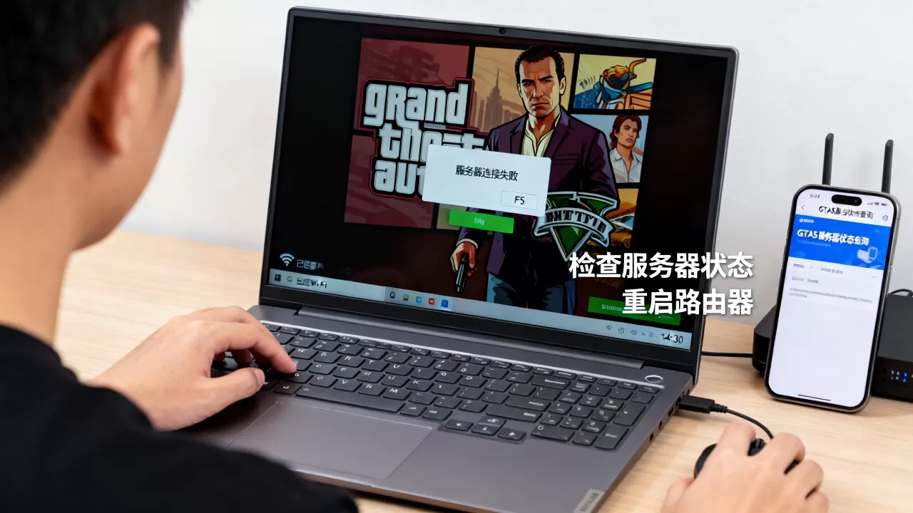 GTA5被挂崩了服务器咋办,游戏进不去怎么解决 GTA5被挂崩了服务器咋办,游戏进不去怎么解决