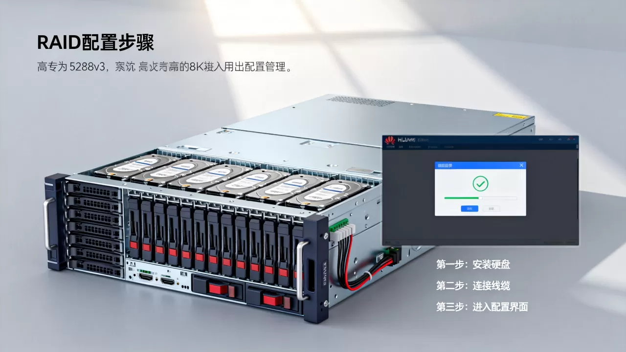 华为5288v3服务器如何做RAID,配置步骤有哪些? 华为5288v3服务器如何做RAID,配置步骤有哪些?