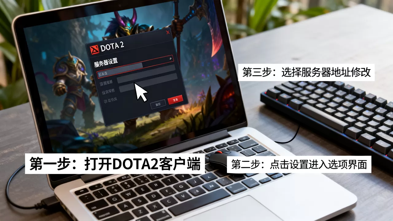 dota2怎么改国服服务器地址,在哪里设置? dota2怎么改国服服务器地址,在哪里设置?