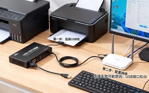 usb2.0共享打印机服务器怎么连接？，连接不上是什么原因