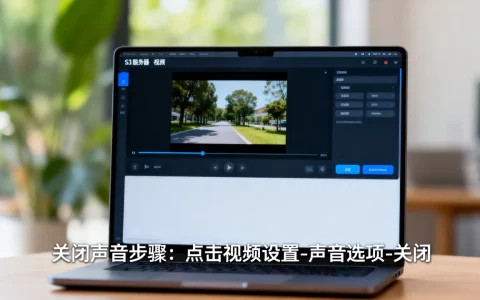 s3服务器视频声音怎么能关掉，有什么办法？