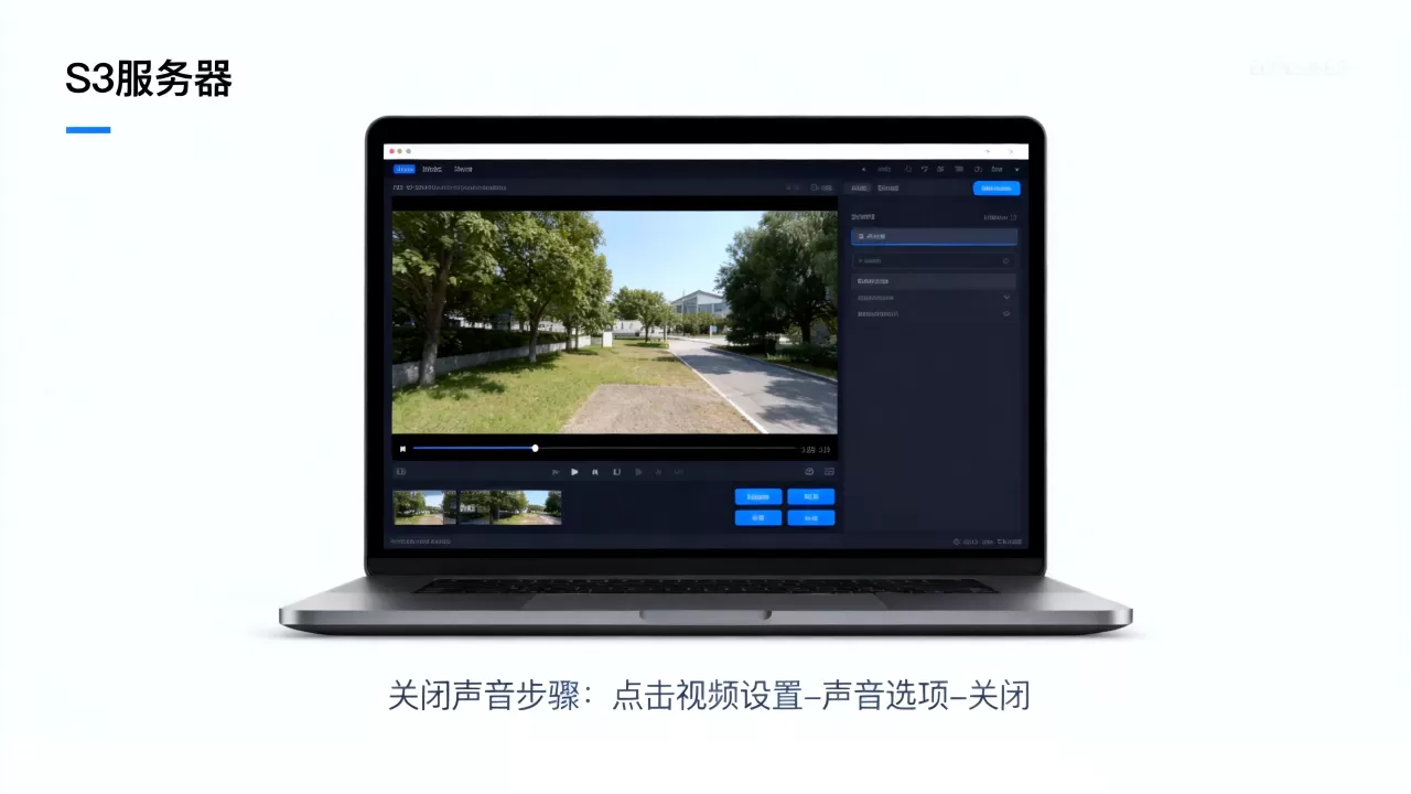 s3服务器视频声音怎么能关掉,有什么办法? s3服务器视频声音怎么能关掉,有什么办法?
