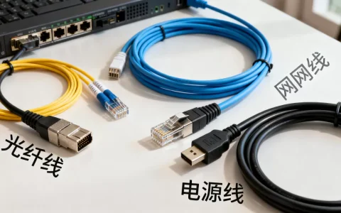 服务器连接线有哪些类型，怎么选择？