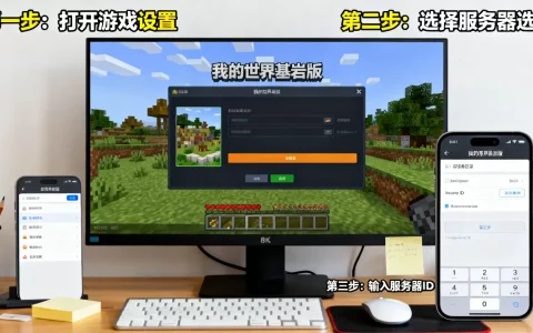 我的世界基岩版服务器ID怎么弄，详细教程步骤是什么